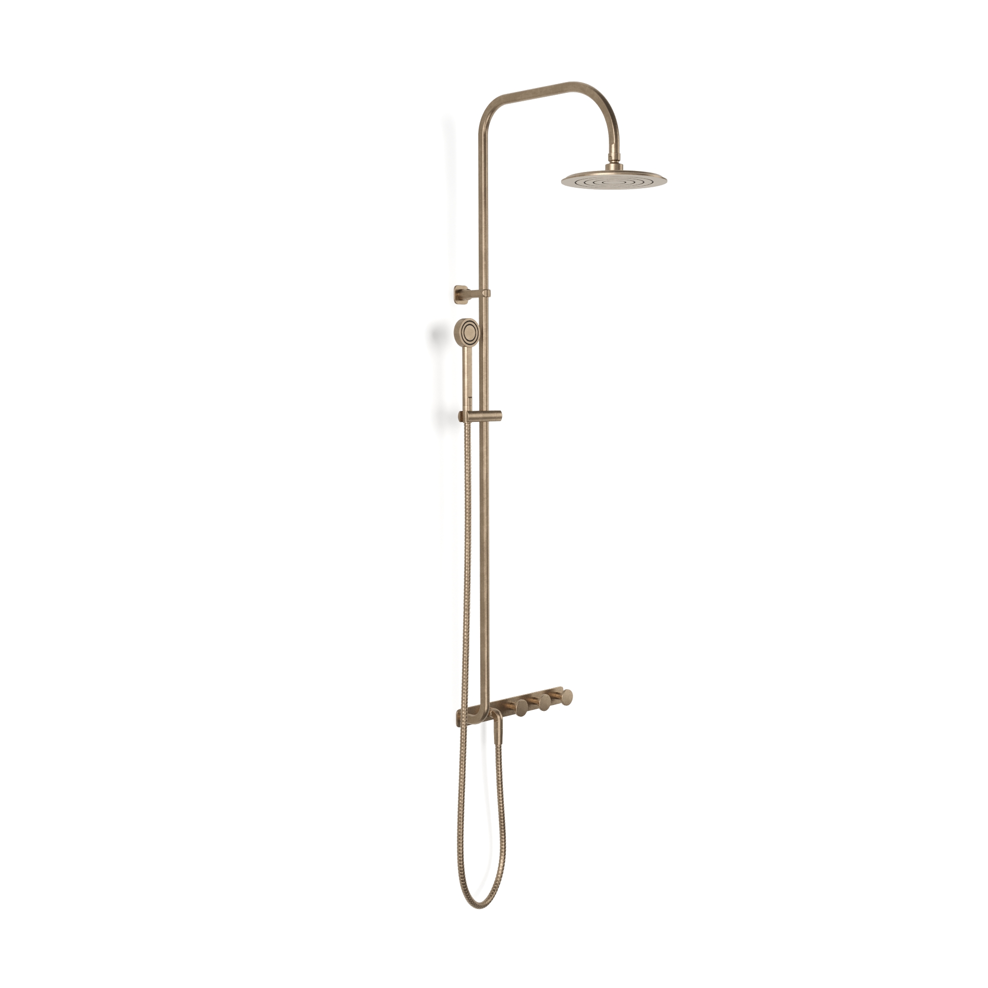 Figura Disc Wall Dual Shower Tap System