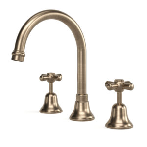 Cascade Sink Set, Vanity, Cross