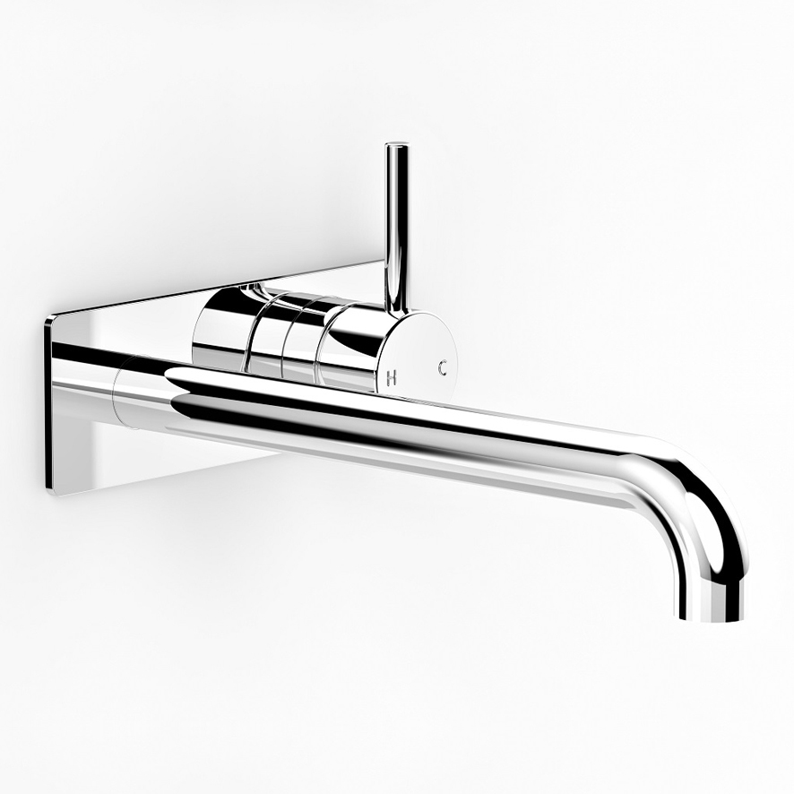 Pegasi M Back Plate Bath Mixer 250