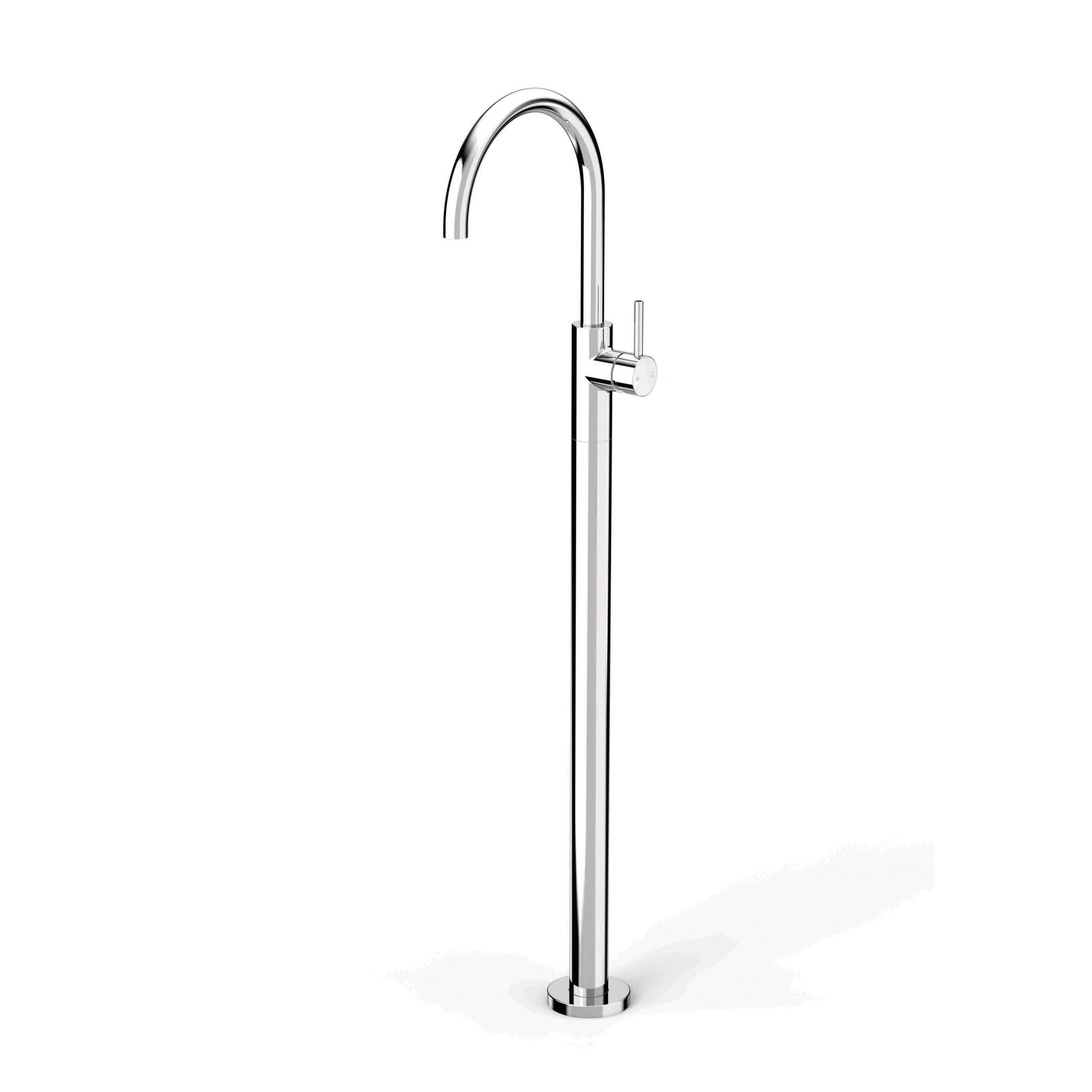 Pegasi Floor Bath Mixer Curve