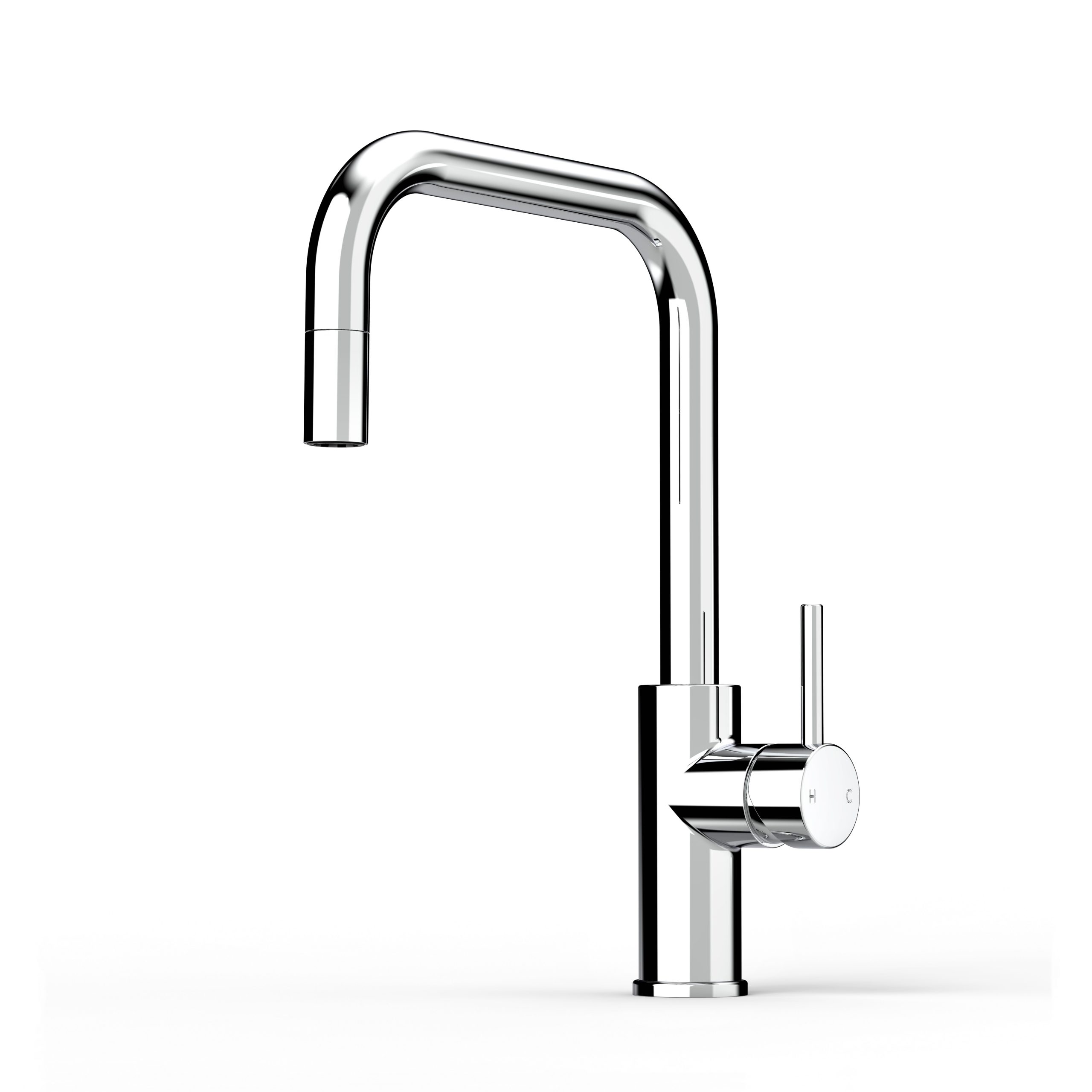Pegasi M Sink Mixer Square Pull Out