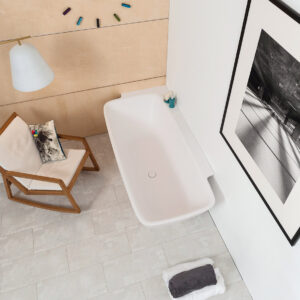 Silkstone Elbe Corner Bath L