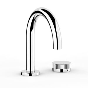 Zero Progresiv Knurl Basin Mixer Curve