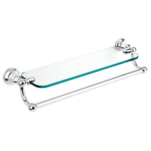 Cascade Glass Shelf and Rail, 450