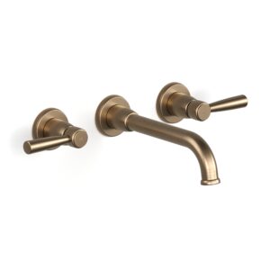 Bremont Lever Wall Basin Set 200