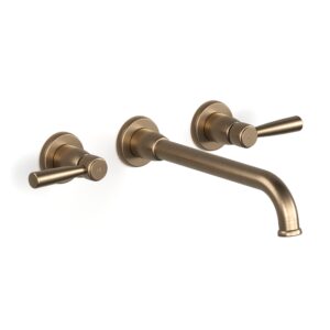 Bremont Lever Wall Basin Set 250